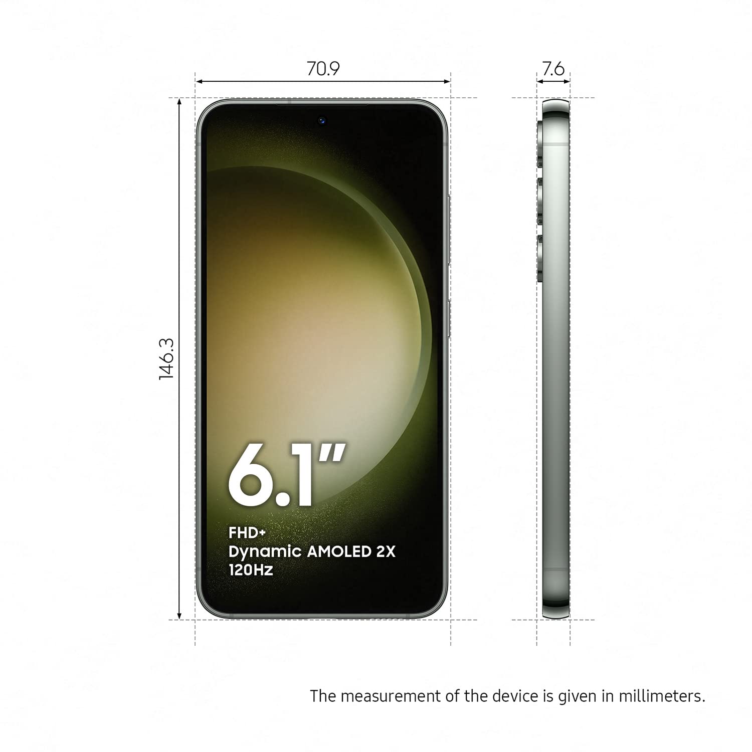 Samsung Galaxy S23 5G (Green, 8GB Ram, 128GB Storage) - Mahajan Electronics Online