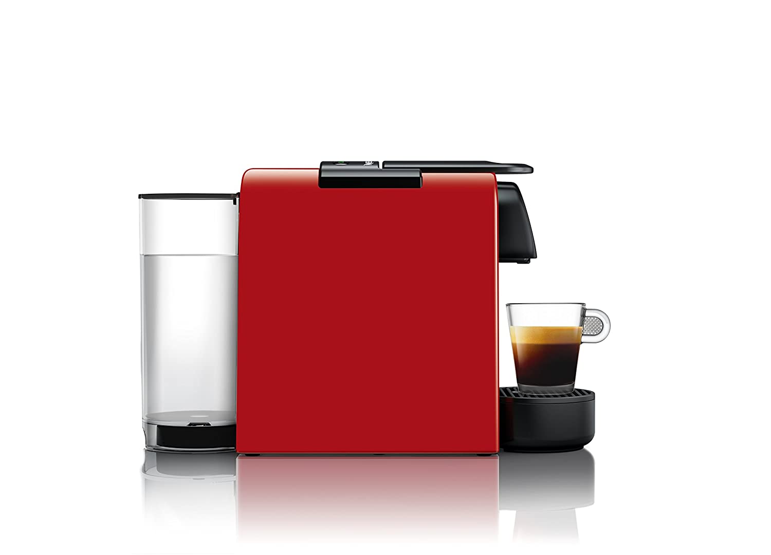 Nespresso Essenza Mini Espresso Machine (Red) | 19 Bar Coffee Maker