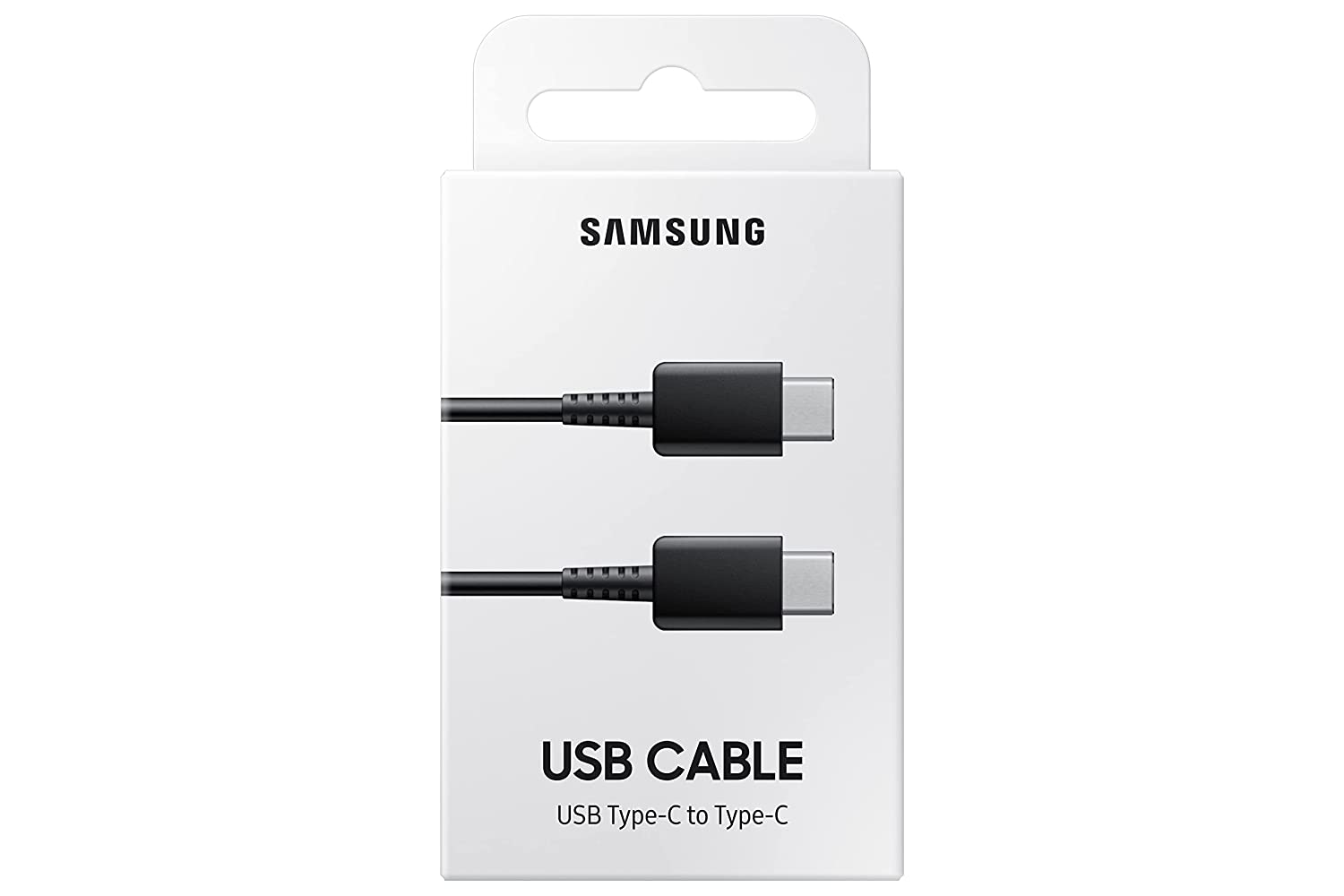 Samsung Original Type C to C Cable - 3.28 Feet (1 Meter), Black - Mahajan Electronics Online