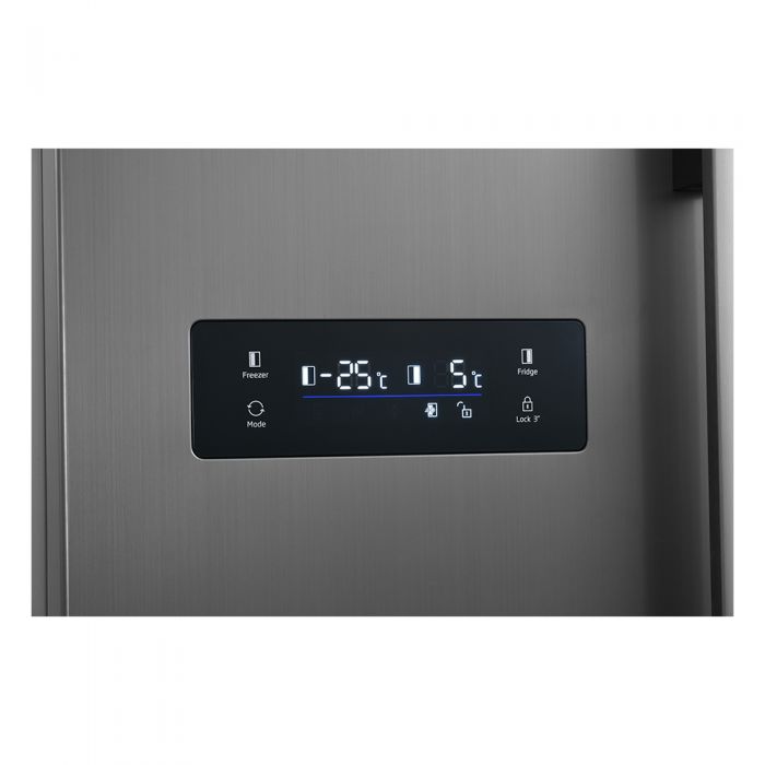 Voltas Beko RSB495XPE 472L Side by Side Refrigerator (Inox Look)