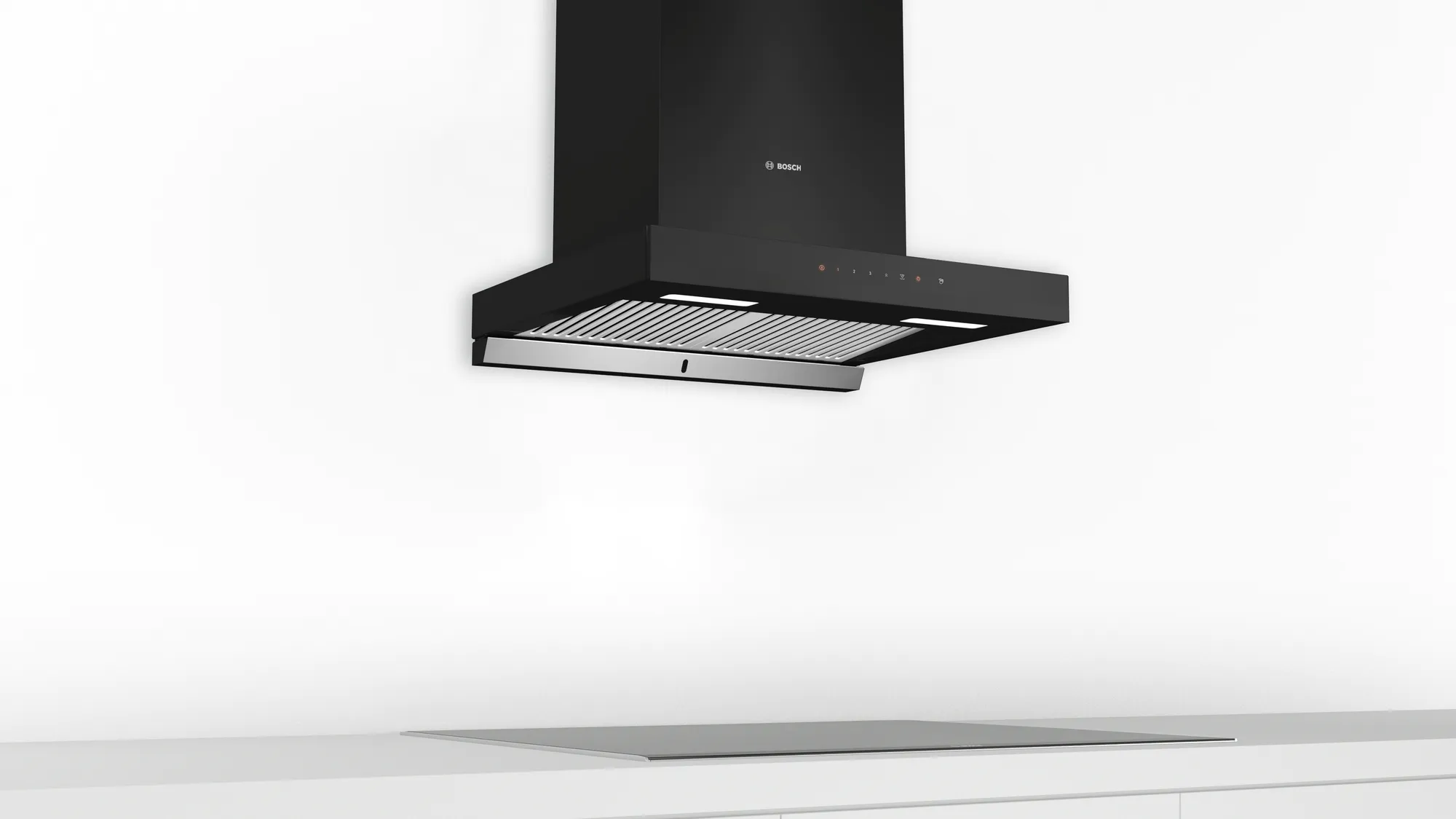 Bosch DWBA68H60I Serie | 4 wall-mounted cooker hood 60 cm flat black - Mahajan Electronics Online