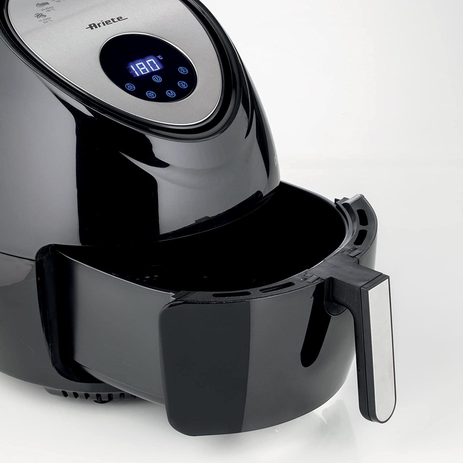 Ariete 4618 Airy Fryer XXL, Air Fryer, 5.5 Liters, Fries Without Oil 2.5 kg of Chips, 1800 Watt, Black [Energy Class A] - Mahajan Electronics Online