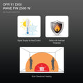 Havells Digital OFR 11 Wave Fin 2500 watt (Black) (GHROFBMK250) - Mahajan Electronics Online