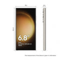Samsung Galaxy S23 Ultra 5G (Cream, 12GB, 512GB Storage) with Ear Buds + Smart Watch - Mahajan Electronics Online