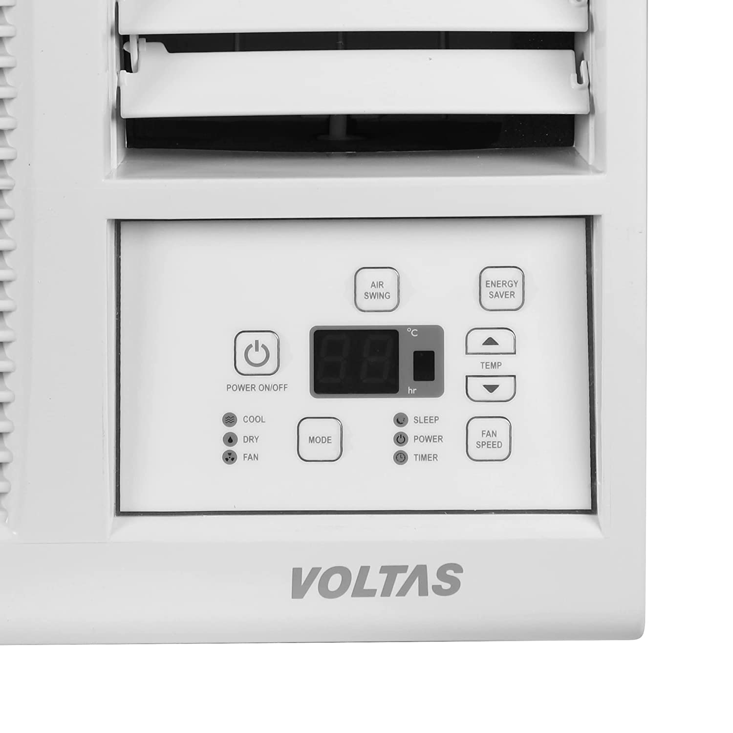Voltas 123 Vectra Platina 3 star Fixed Speed Window AC 1 Ton - Mahajan Electronics Online