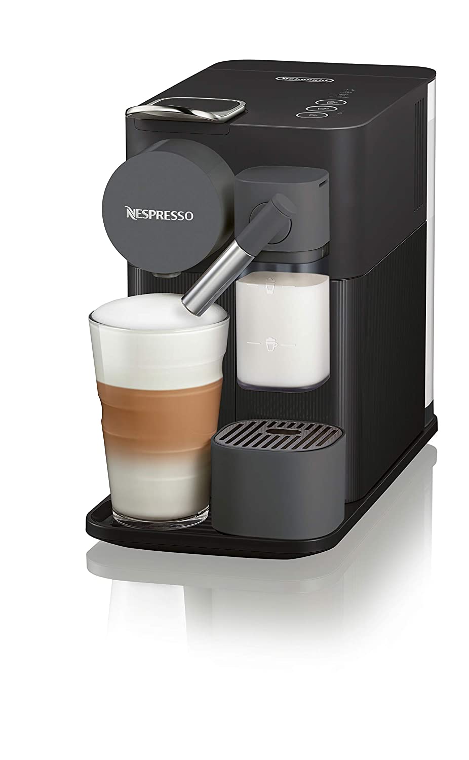 Nespresso by De'Longhi Lattissima One EN510.B Original Espresso Machine with Milk Frother, Black, Coffee Pod Machine