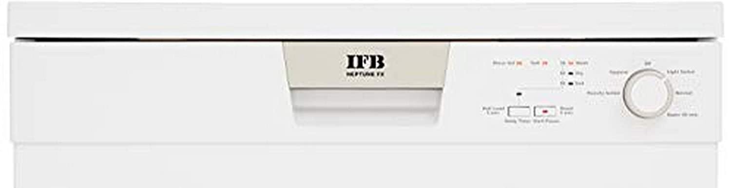 IFB Neptune FX Fully Electronic Dishwasher (12 Place Settings, White) - Mahajan Electronics Online