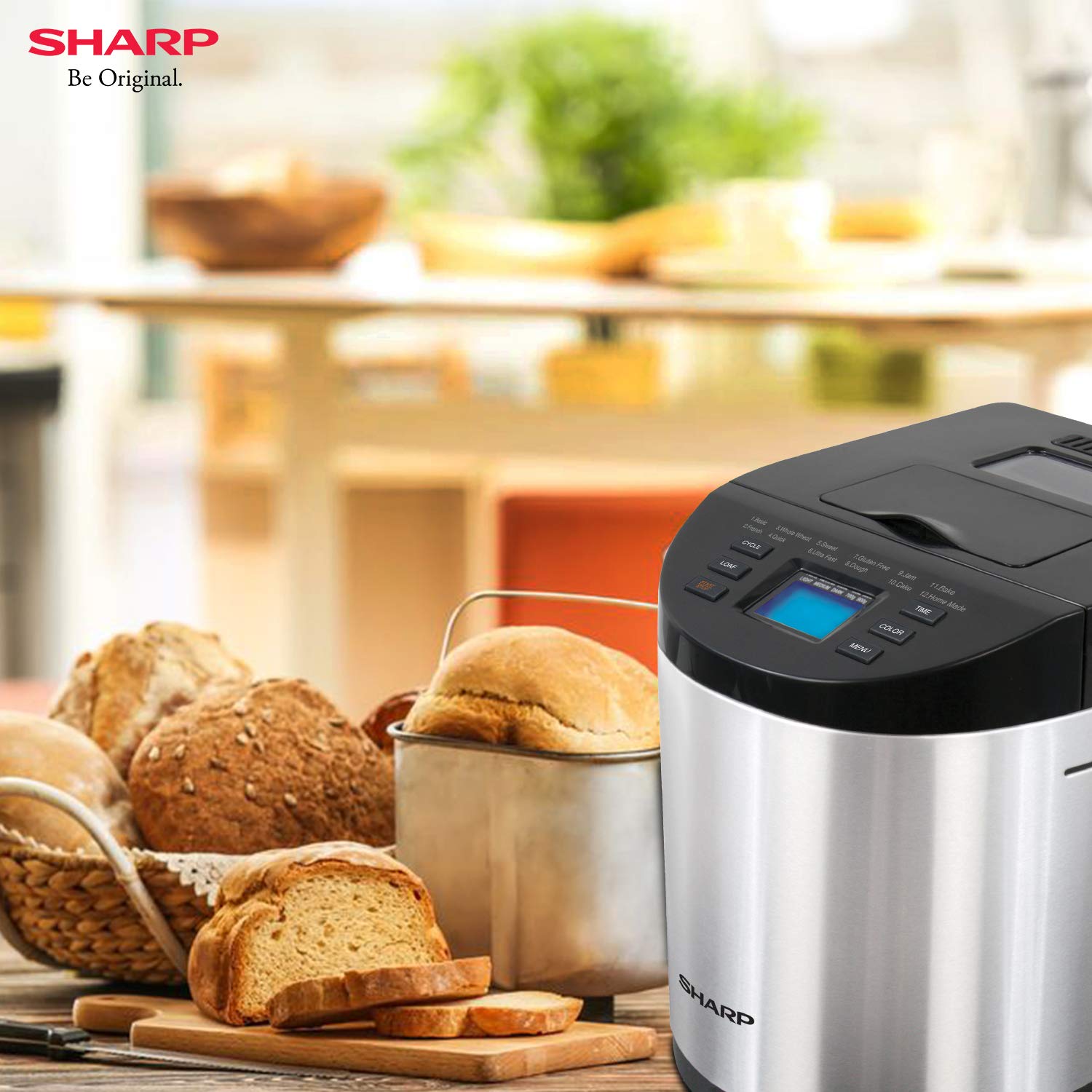 Sharp PE-105-CS Table-Top Bread Maker - Mahajan Electronics Online