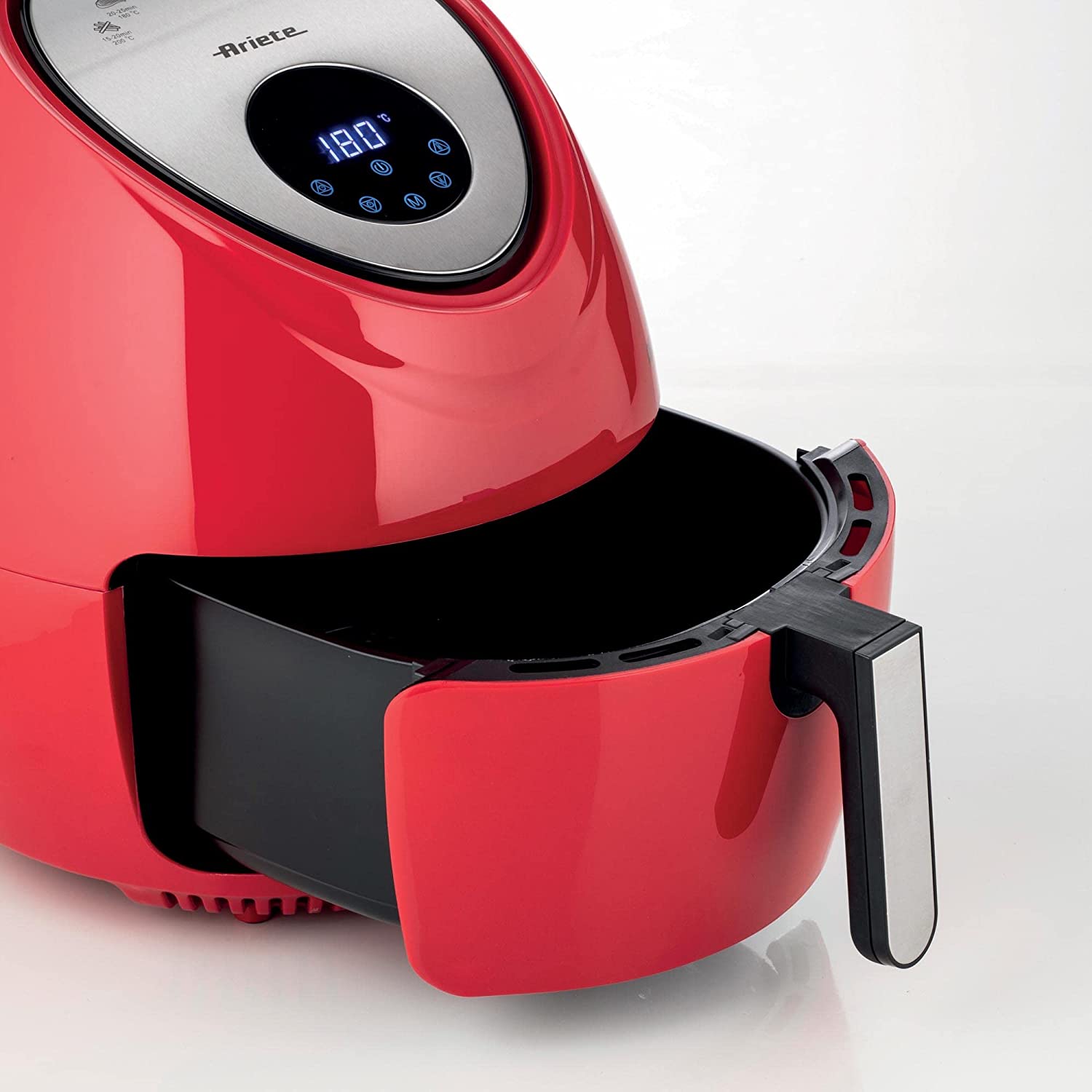 Ariete 4618, Airy Fryer XXL, Air Fryer, 5.5 Liters, Fries Without Oil 2.5 kg of Chips, 1800 Watt, Red - Mahajan Electronics Online