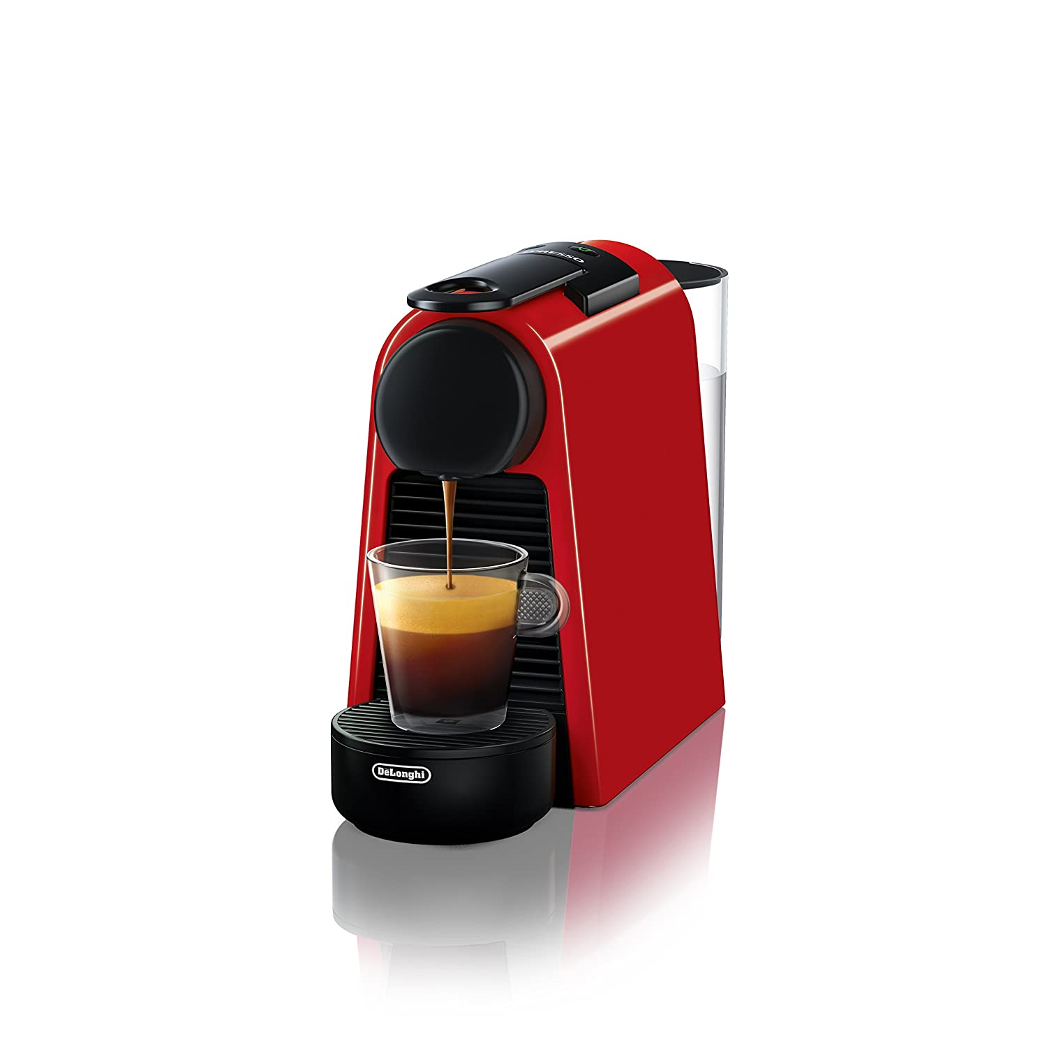 Nespresso Essenza Mini Espresso Machine (Red) | 19 Bar Coffee Maker