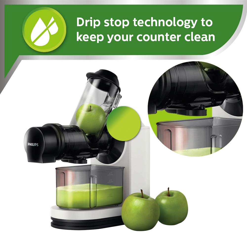 Philips HR1887/81 XL Viva Collection Masticating Juicer | Cold Press S