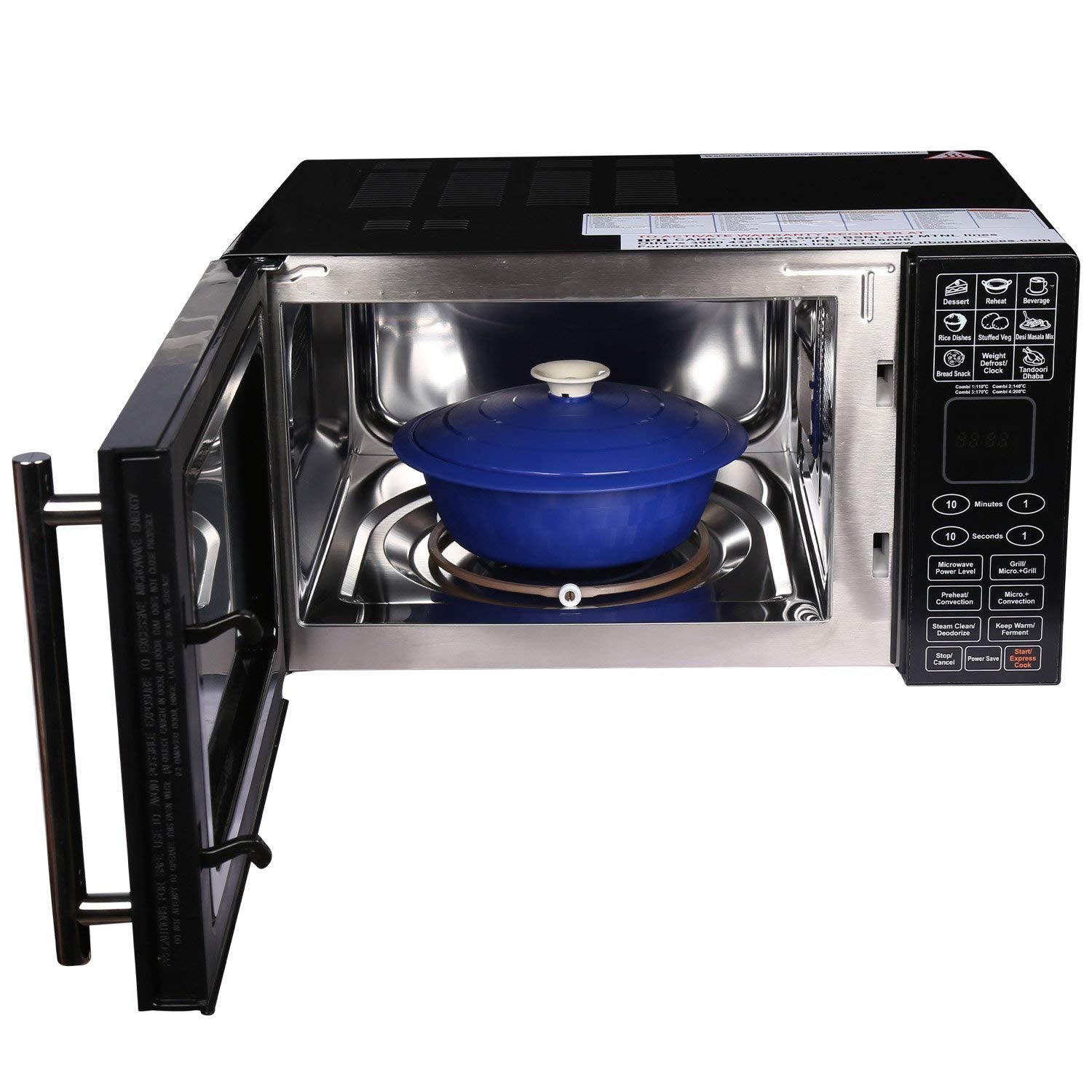 IFB 25 L Convection Microwave Oven (25BC4, Black +Floral Design) - Mahajan Electronics Online