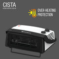 Havells Cista Room Heater, White, 2000 Watts GHRFHAYW200 - Mahajan Electronics Online