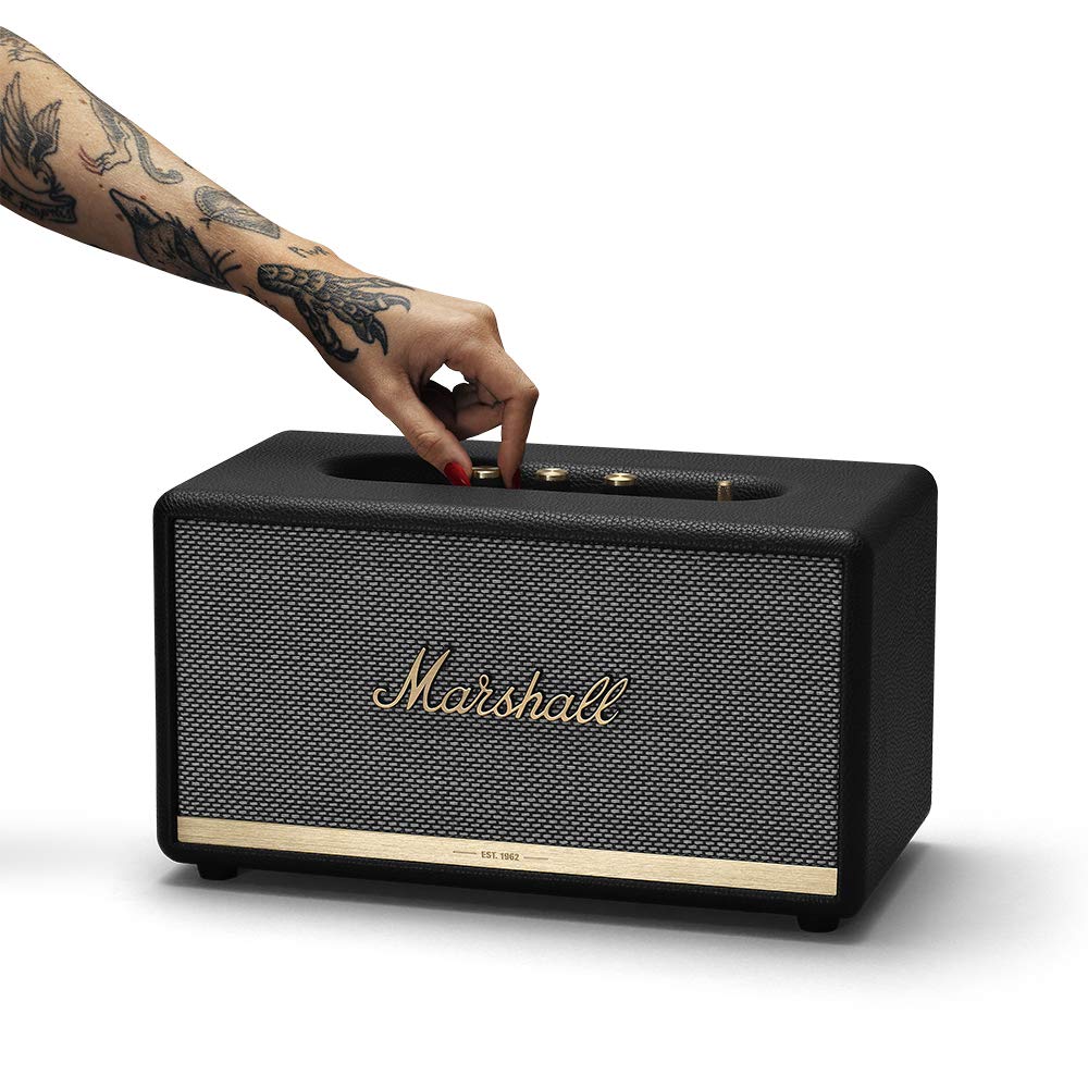 Marshall Stanmore II Wireless Bluetooth Speaker Black - Mahajan Electronics Online