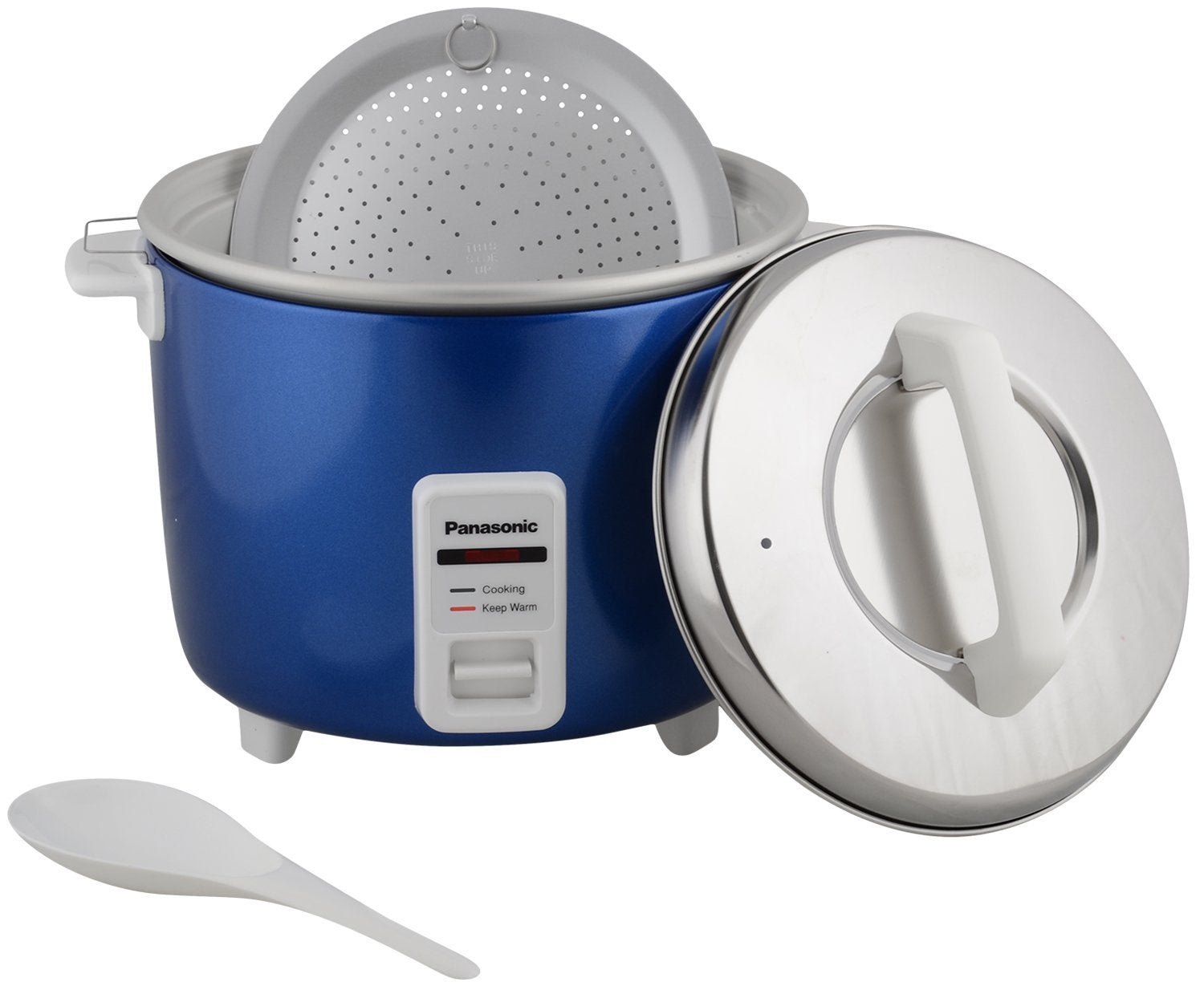 Panasonic SR-WA18H(E) 1.8L Cooker Warmer, Metallic Blue