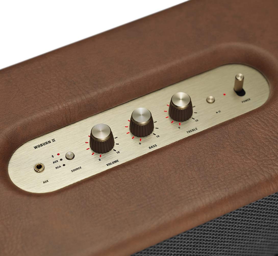 Marshall Woburn II Bluetooth Speaker - Brown - Mahajan Electronics Online