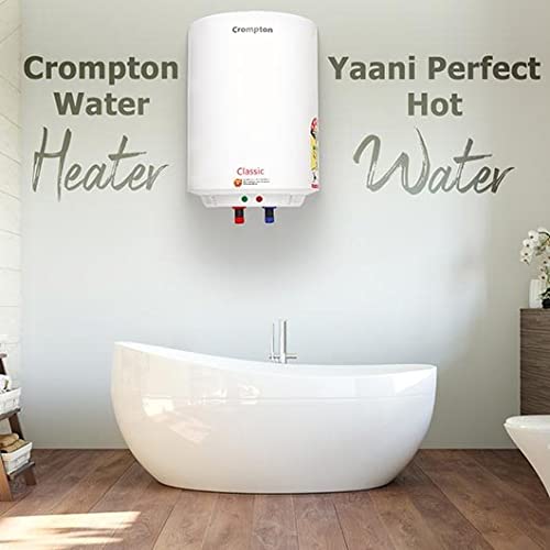 Crompton Geyser Classic 25 L Electric Water Heater (White)
