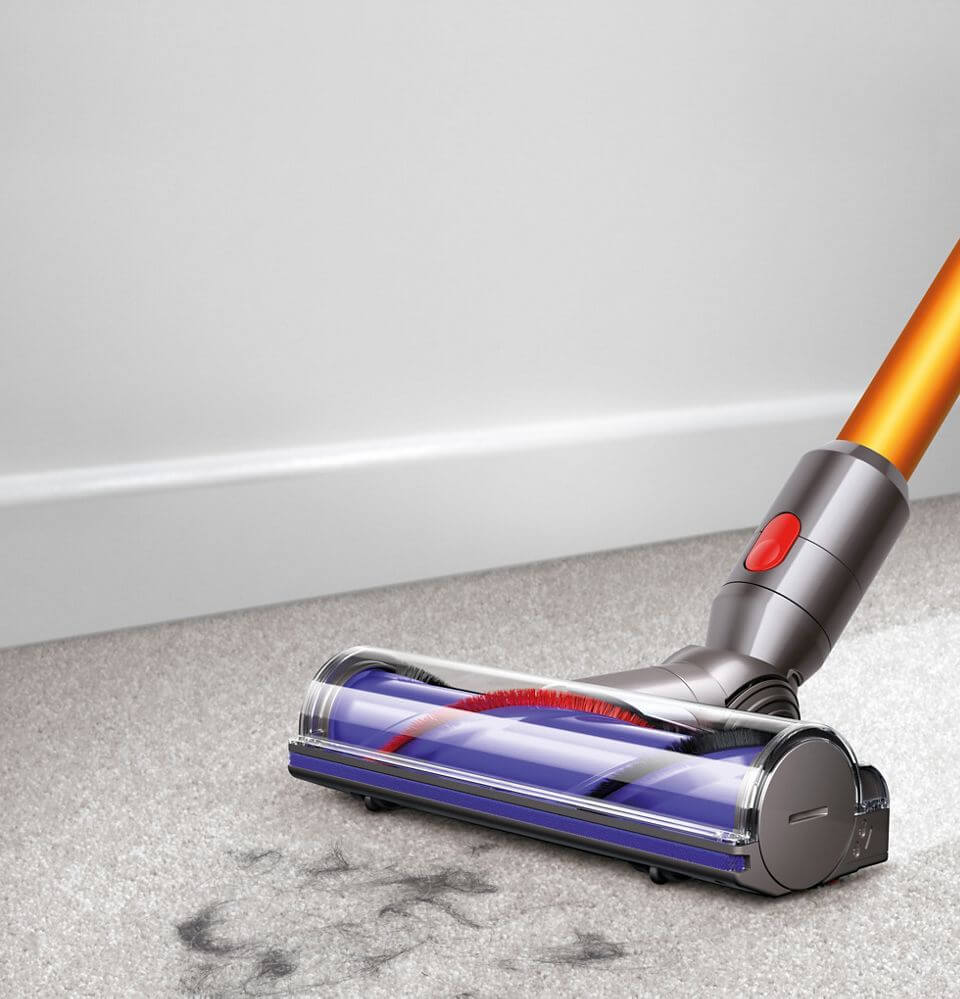 Dyson V 8 Absolute plus Animal Vacuum (Dark Yellow) - Mahajan Electronics Online