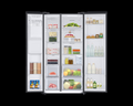 Samsung 633L Convertible 5in1 Side by Side Refrigerator RS78CG8543B1 - Mahajan Electronics Online