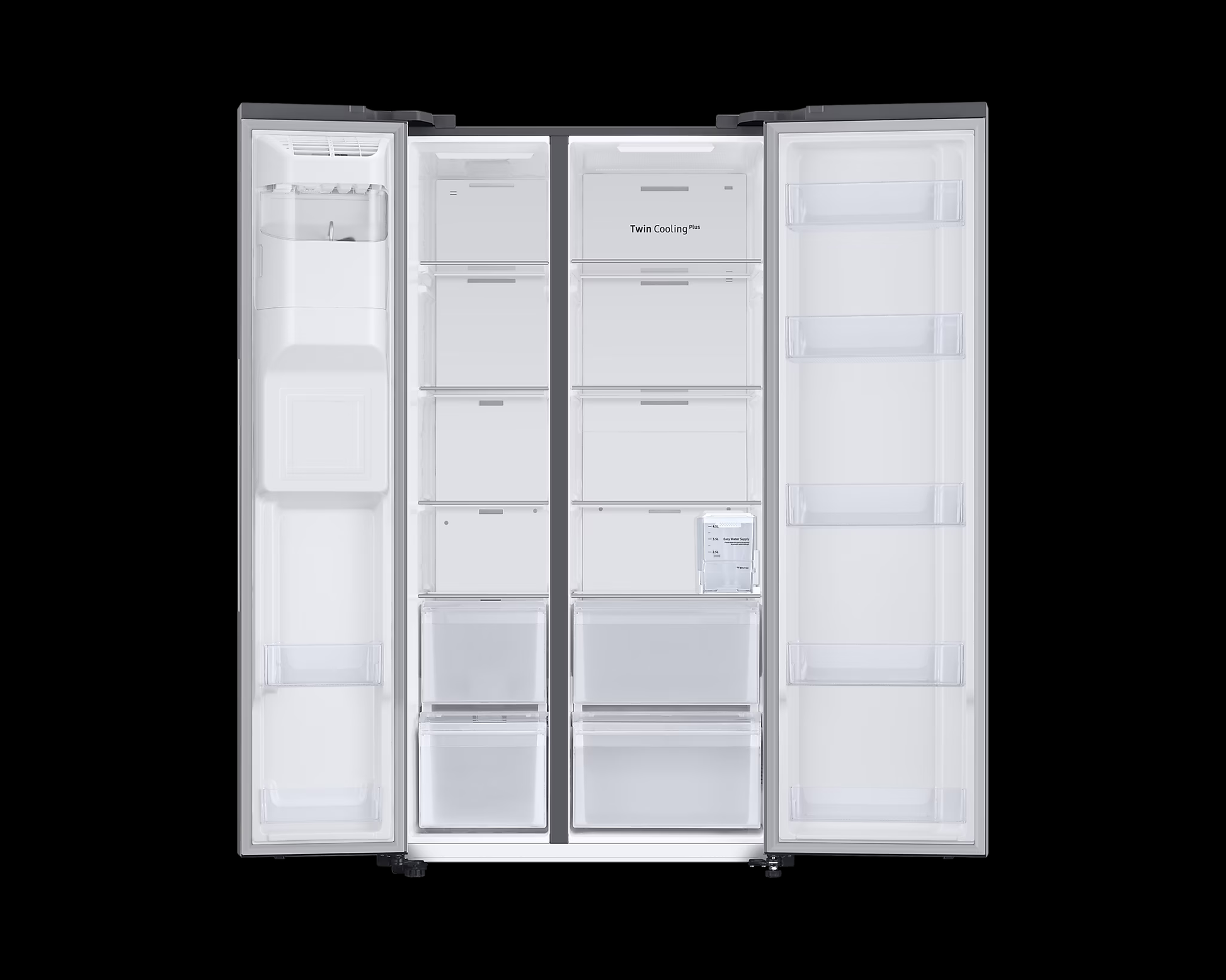 Samsung 633L Side by Side Refrigerator RS78CG8543SLHL Refrigerator - Mahajan Electronics Online