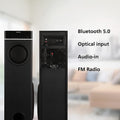 Philips Audio SPA9070/94 70 W Tower Speaker with Optical Input and Mic, Black - Mahajan Electronics Online