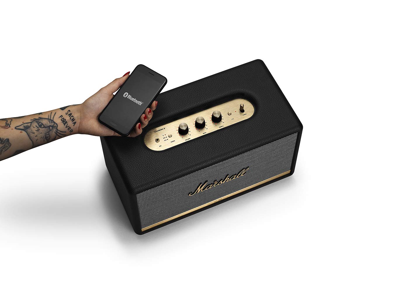 Marshall Stanmore II Wireless Bluetooth Speaker Black - Mahajan Electronics Online