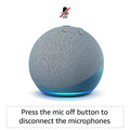 Echo Dot (4th Gen | Smart speaker with Alexa (Blue) - Mahajan Electronics Online