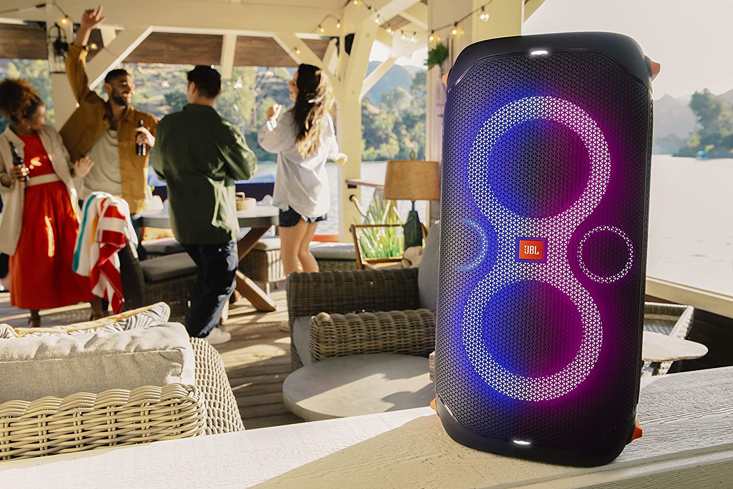 JBL PartyBox 110 Portable Party Speaker - Mahajan Electronics Online