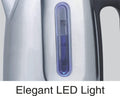 Inalsa Electric Kettle SPECTRA-1630W with 1.2 Litre Capacity & Blue LED Illumination,(Silver/Black) - Mahajan Electronics Online