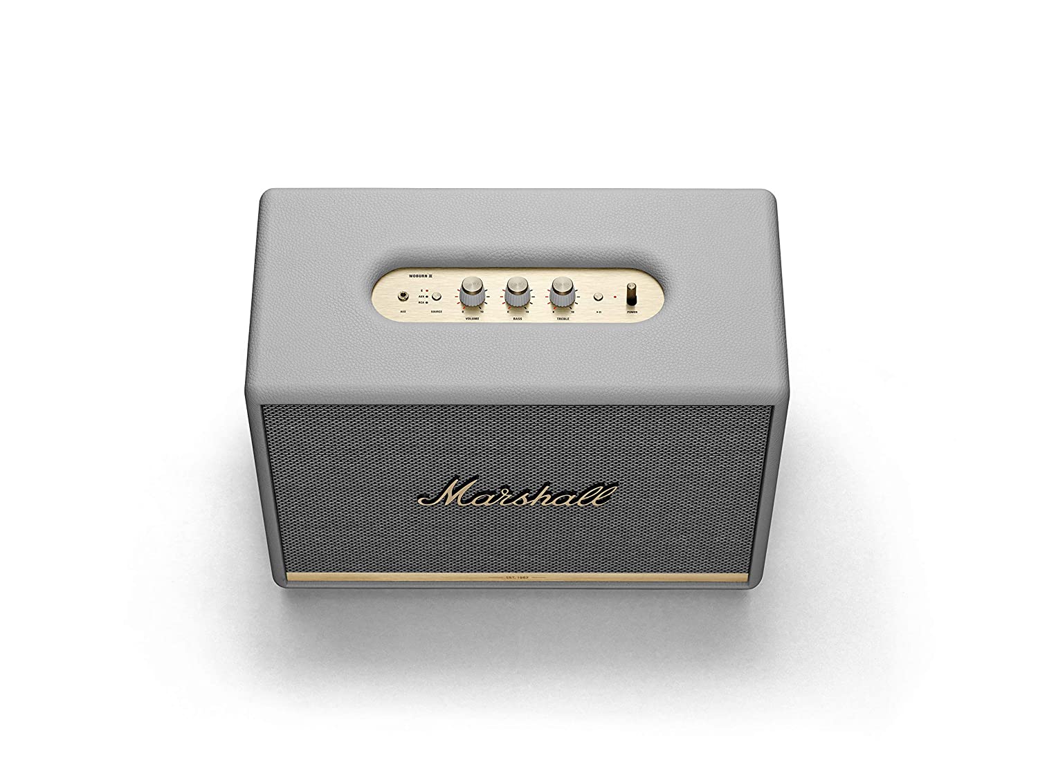 Marshall Woburn II 130 Watt Wireless Bluetooth Speaker (White) - Mahajan Electronics Online