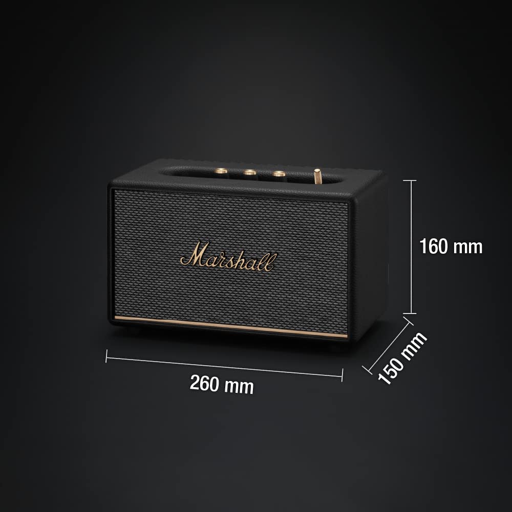 Marshall Stanmore III Bluetooth Wireless Speaker - Black - Mahajan Electronics Online