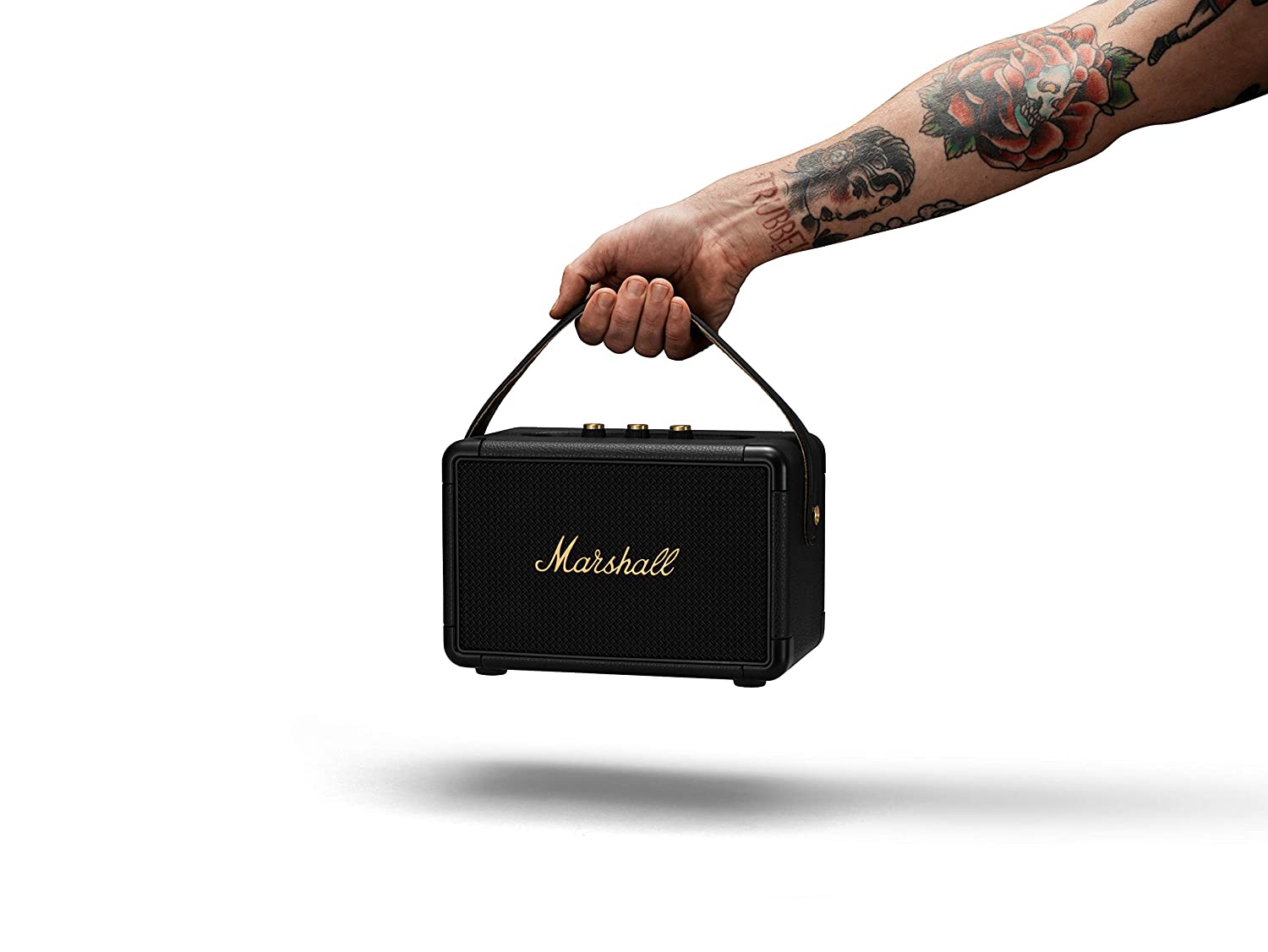Marshall Kilburn II Portable Bluetooth Speaker | 20+ Hrs Playtime