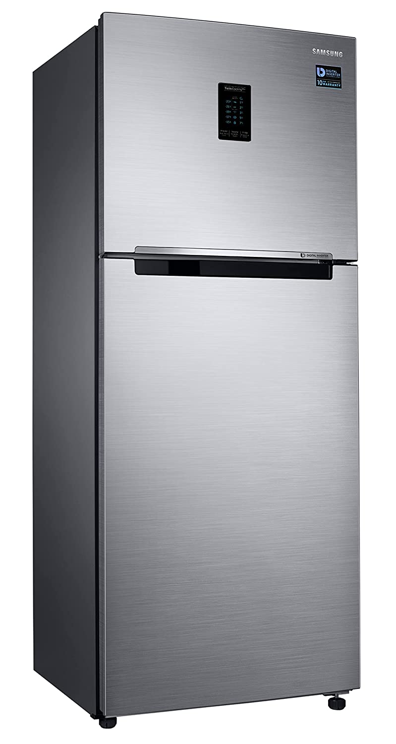 Samsung Refrigerator 301Litre RT34C4521S8/HL,Elegant Inox 2023 Model - Mahajan Electronics Online