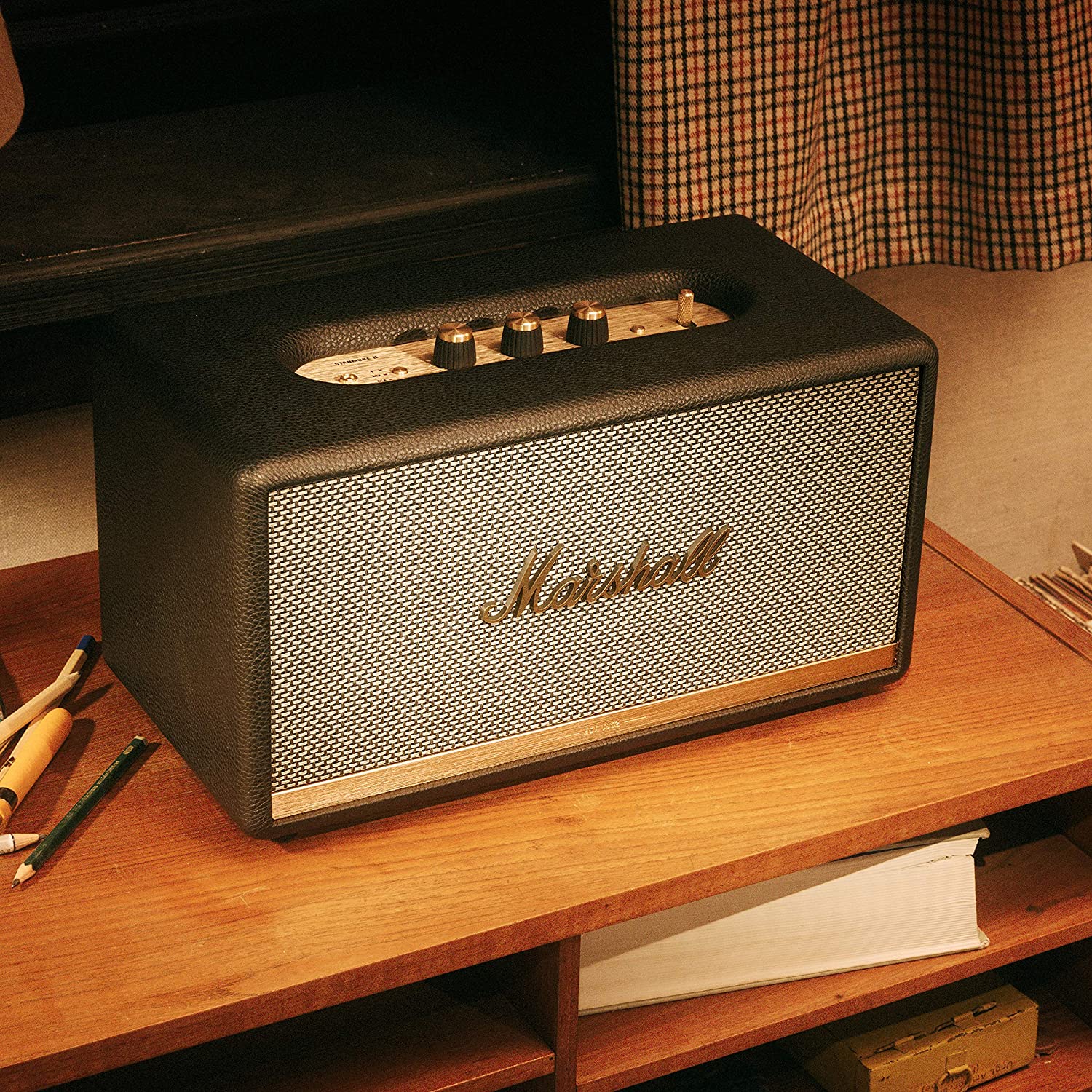 Marshall Stanmore II Wireless Bluetooth Speaker Black - Mahajan Electronics Online