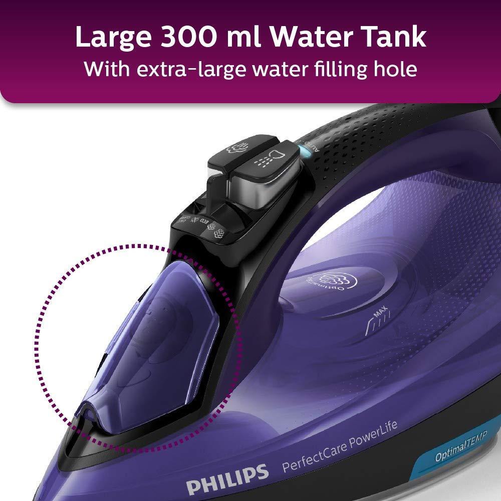 Philips Perfect Care Power Life Steam Iron GC3925/34, 2400W, up to 45 g/min steam Output, OptiTemp Technology, Steam Glide Plus Soleplate, Drip-Stop and... - Mahajan Electronics Online