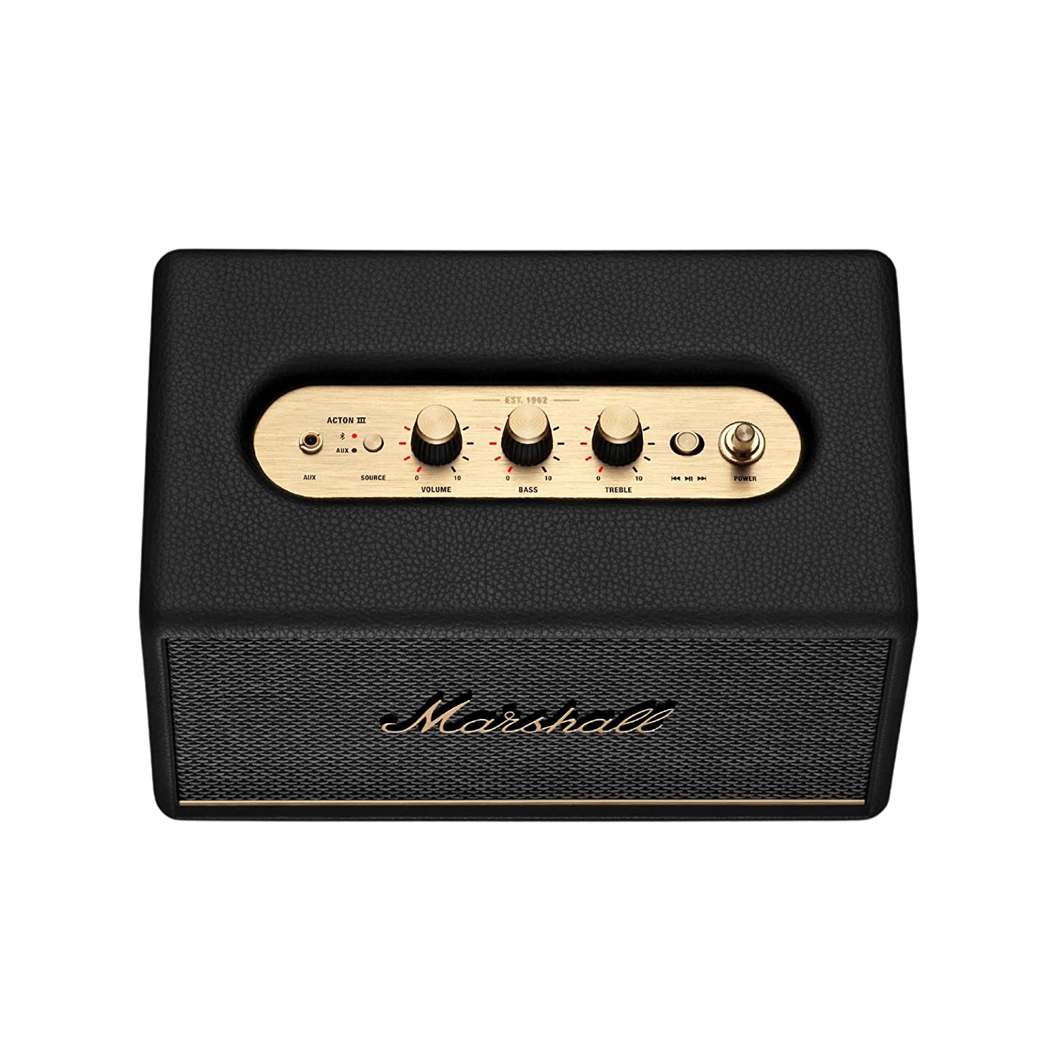 Shop Marshall Acton III Black Bluetooth Speaker at Online| Mahajan