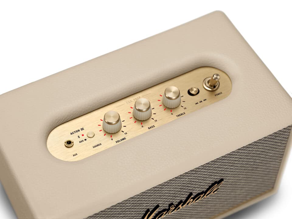 Marshall ACTON Ⅲ CREAM Buy Marshall Acton III Cream Bluetooth Speaker at Online| Best