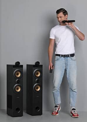 F&D T-70X 160 W Bluetooth Tower Speaker (Black, 2.0 Channel) - Mahajan Electronics Online