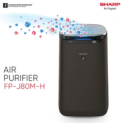 Sharp Air Purifier FP J80 Area Coverage Upto 680 Sq feet - Mahajan Electronics Online