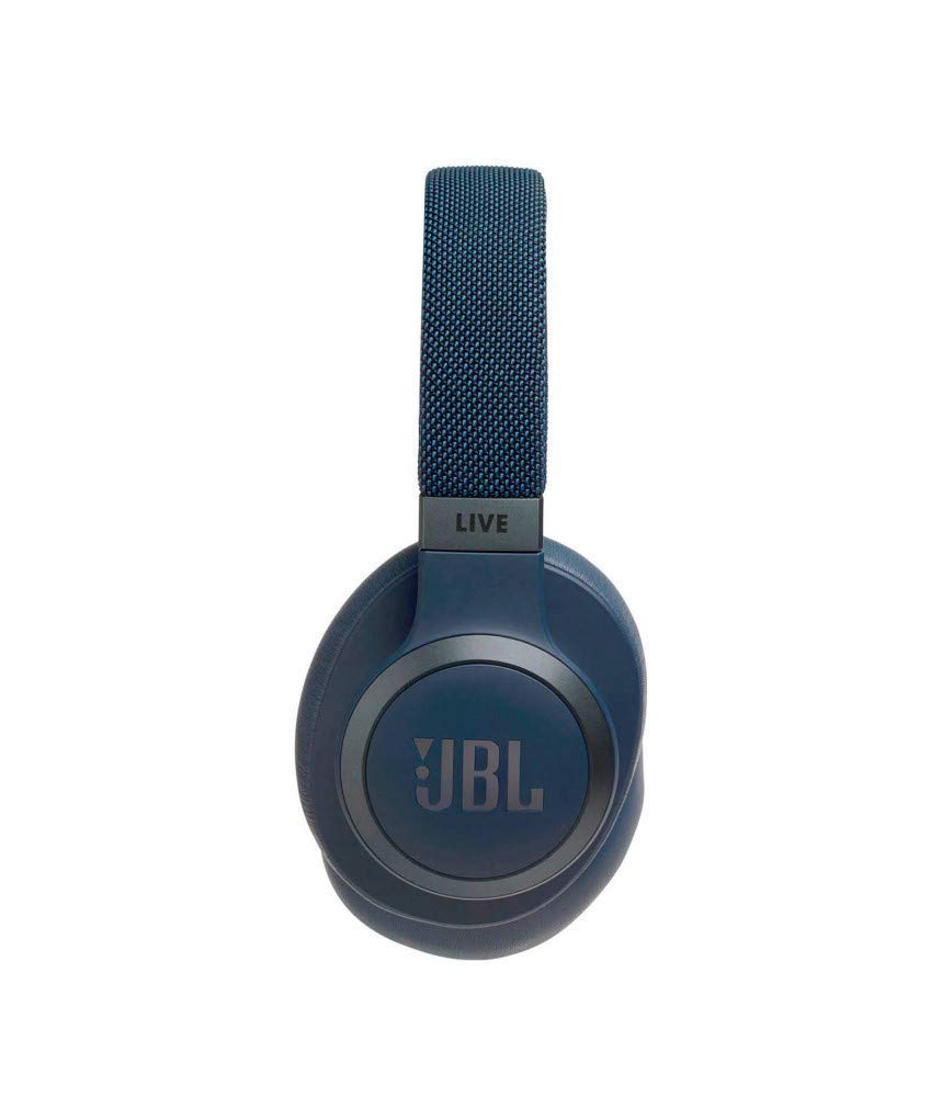 JBL LIVE660NC - Wireless Over-Ear Noise Cancelling Headphones with Long Lasting Battery and Voice Assistant - Blue JBLLIVE660NCBLU - Mahajan Electronics Online