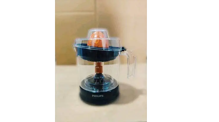 PHILIPS Citrus Press Juicer HR2799/00, Black & Transparent, Large - Mahajan Electronics Online