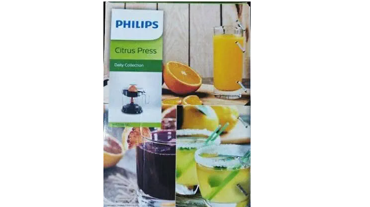 PHILIPS Citrus Press Juicer HR2799/00, Black & Transparent, Large - Mahajan Electronics Online