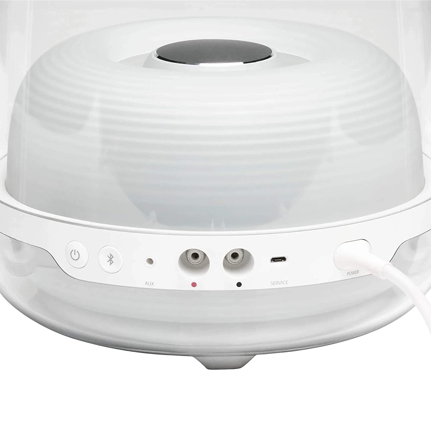 Harman Kardon SoundSticks 4 140 Watt 2.1 Channel Wireless Bluetooth Satellite Speaker (White) - Mahajan Electronics Online