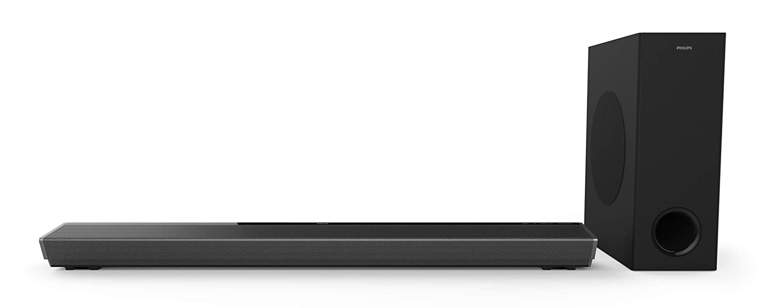 Philips Audio TAPB603 3.1CH 320W Dolby Atmos Soundbar with Wireless Subwoofer (Black) - Mahajan Electronics Online