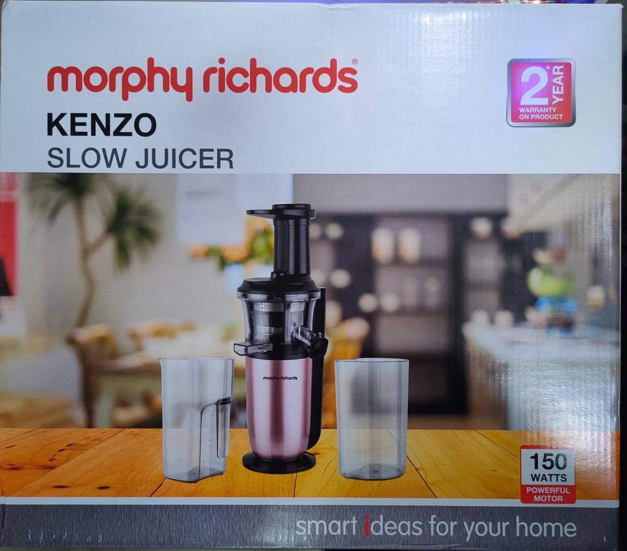 Morphy Richards KENZO 150-Watt Slow Juicer - Mahajan Electronics Online