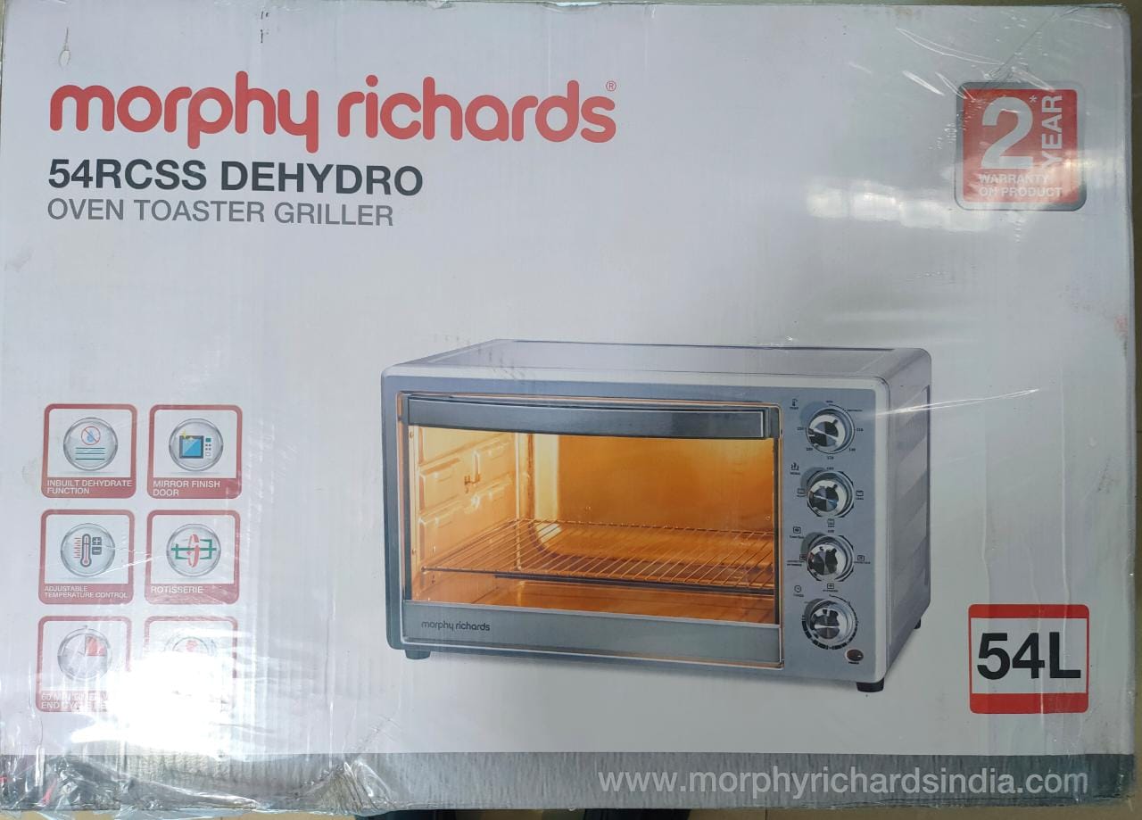 Morphy Richards Mirror Finish Door Stainless Steel Body OTG RCSS - 54 Litre