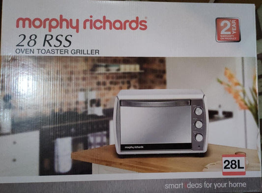 Morphy Richards 28 RSS 28-Litre Stainless Steel Oven Toaster Grill (Steel) - Mahajan Electronics Online