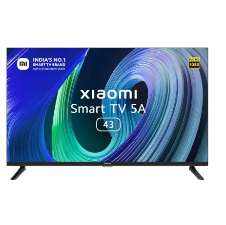 Xiaomi 5A 108 cm (43 inch) Full HD LED Smart Android TV – Dolby Audio | PatchWall | Bezel-Less Design