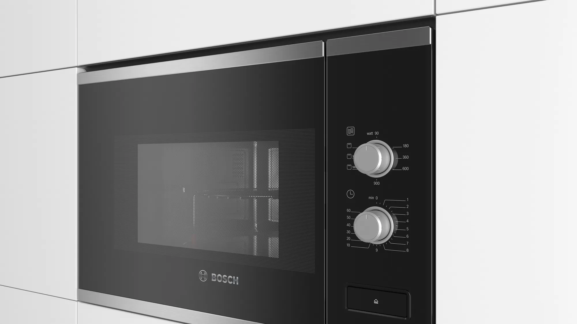 Bosch Series 4 BEL550MS0I Stainless Steel Microwave Oven (Black)