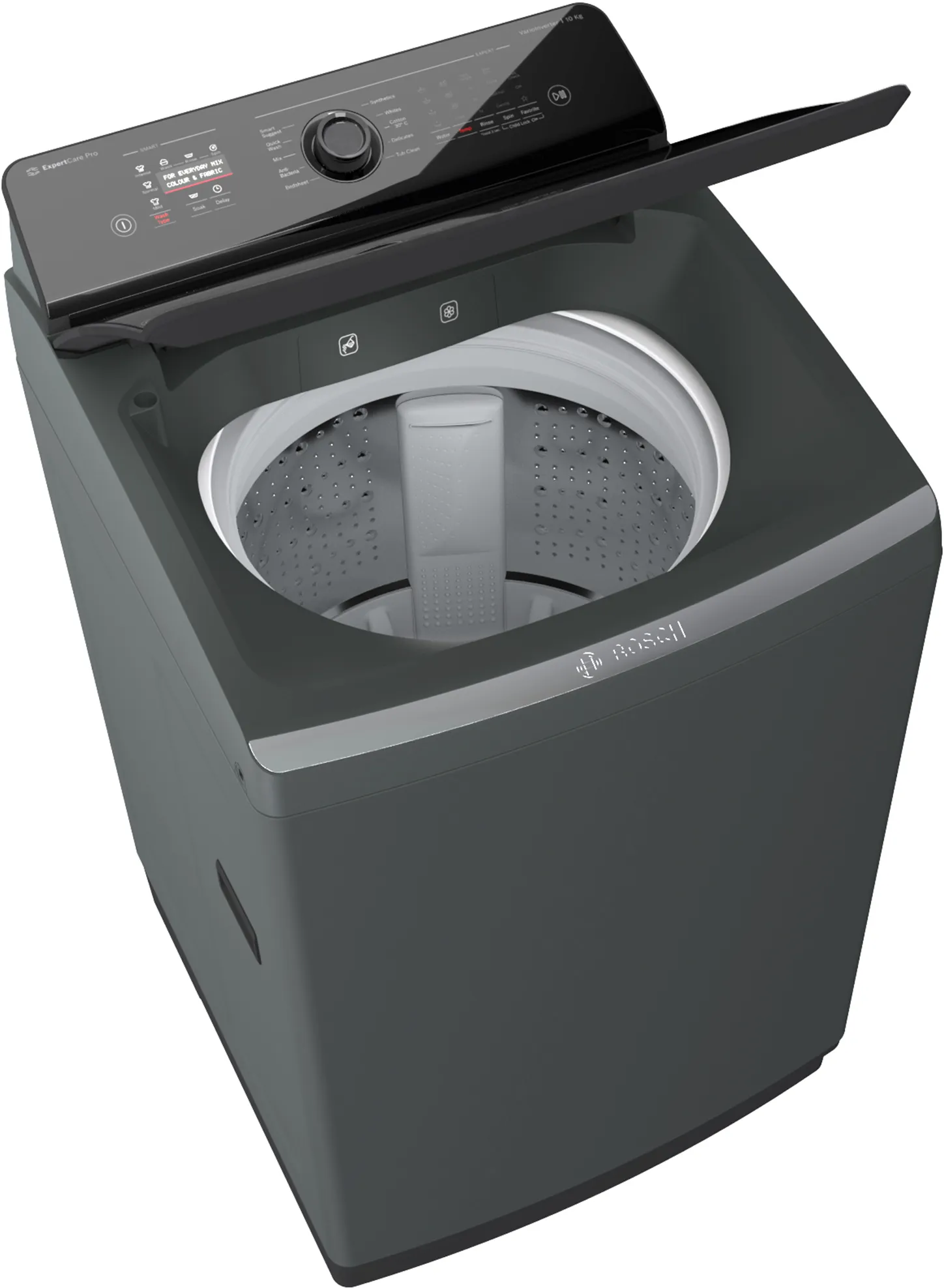 Bosch WOI105B0IN 10 Kg 5 Star Fully Automatic Top Load Washing Machine Series 6 Black - Mahajan Electronics Online